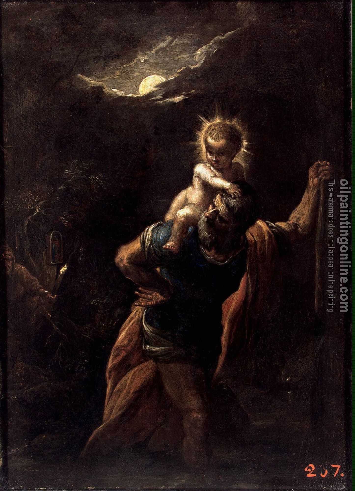 Adam Elsheimer - Saint Christopher